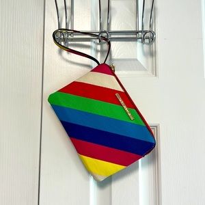 Steve Madden rainbow wristlet